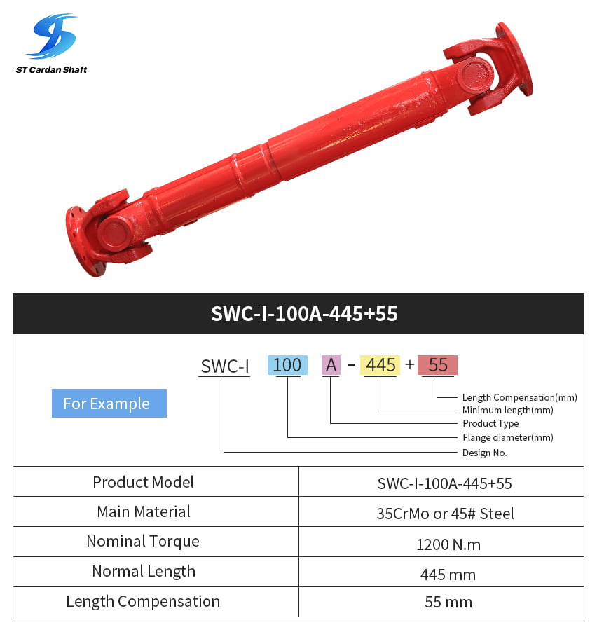 Welded Flexible Shaft - Type A Series