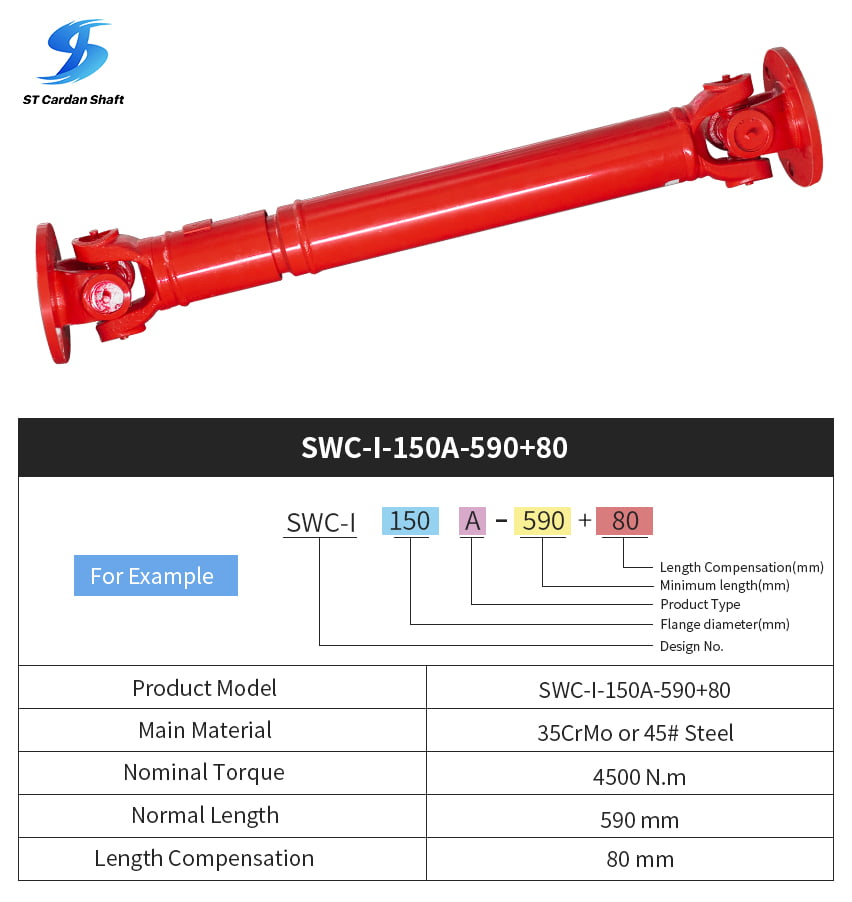 Welded Flexible Shaft - Type A Series