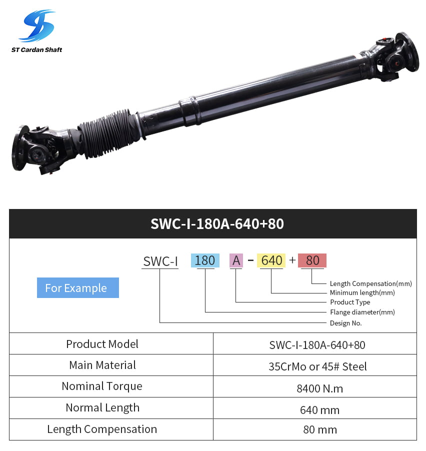 Welded Flexible Shaft - Type A Series