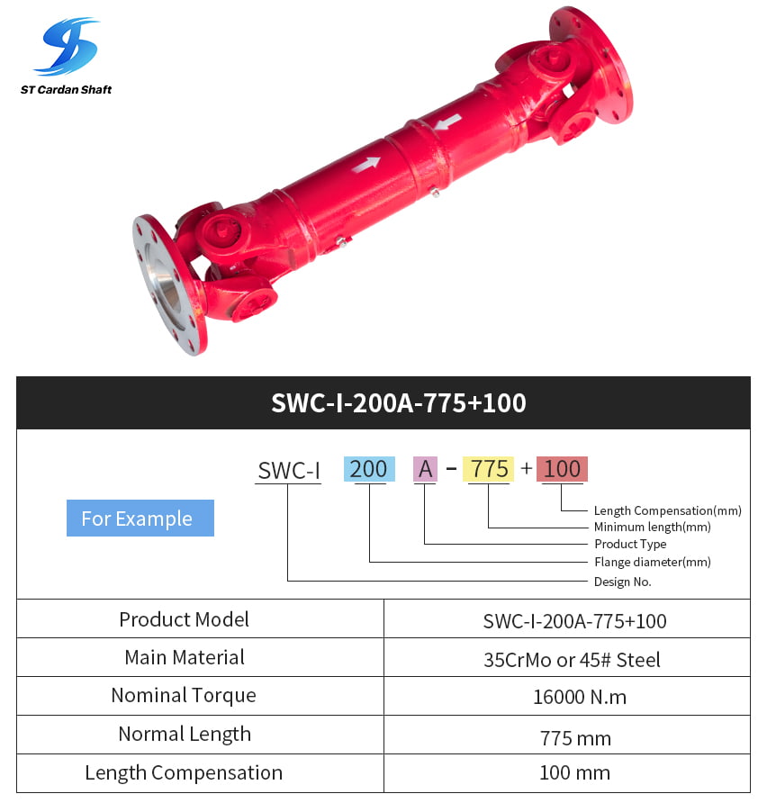Welded Flexible Shaft - Type A Series