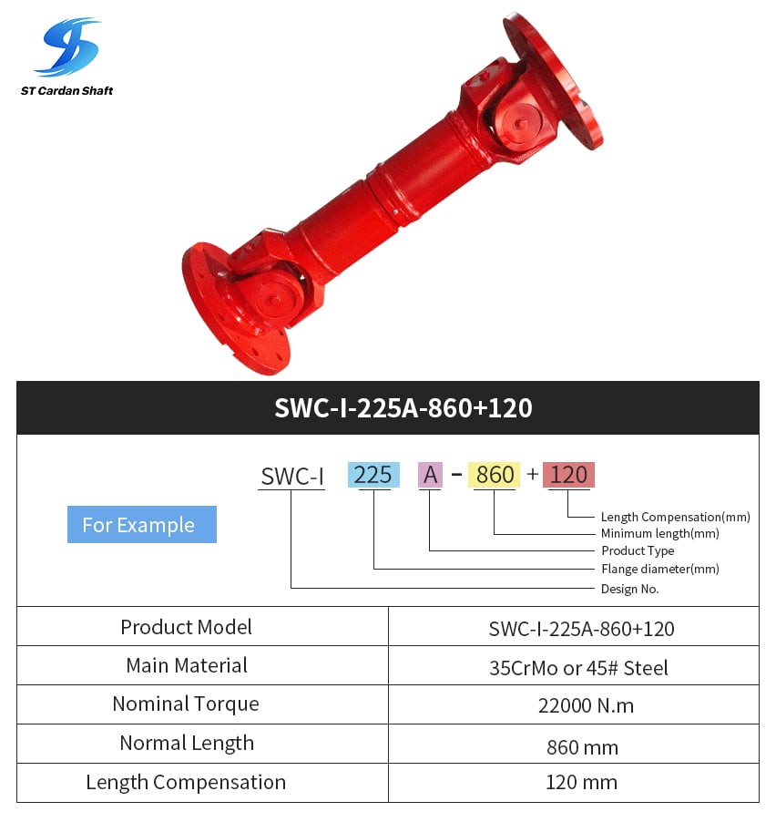 Welded Flexible Shaft - Type A Series