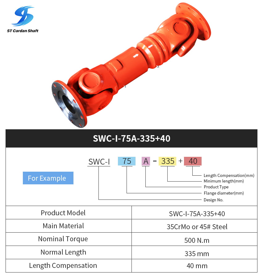 Welded Flexible Shaft - Type A Series