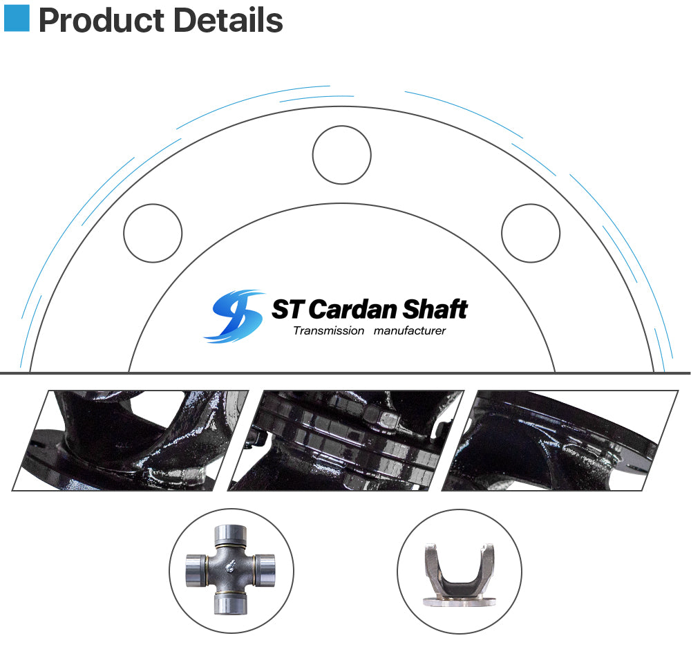 ST011 Sitong Factory Direct Flanged Cardan Joint SWC-160C-380