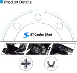 ST011 Sitong Factory Direct Flanged Cardan Joint SWC-160C-380