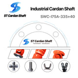 Универсальная муфта Sitong SWC-I75A-335+40 ST003